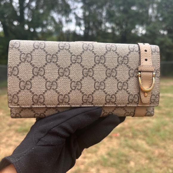 Gucci Handbags - GUCCI Authentic SALE! GG Long Wallet with COA